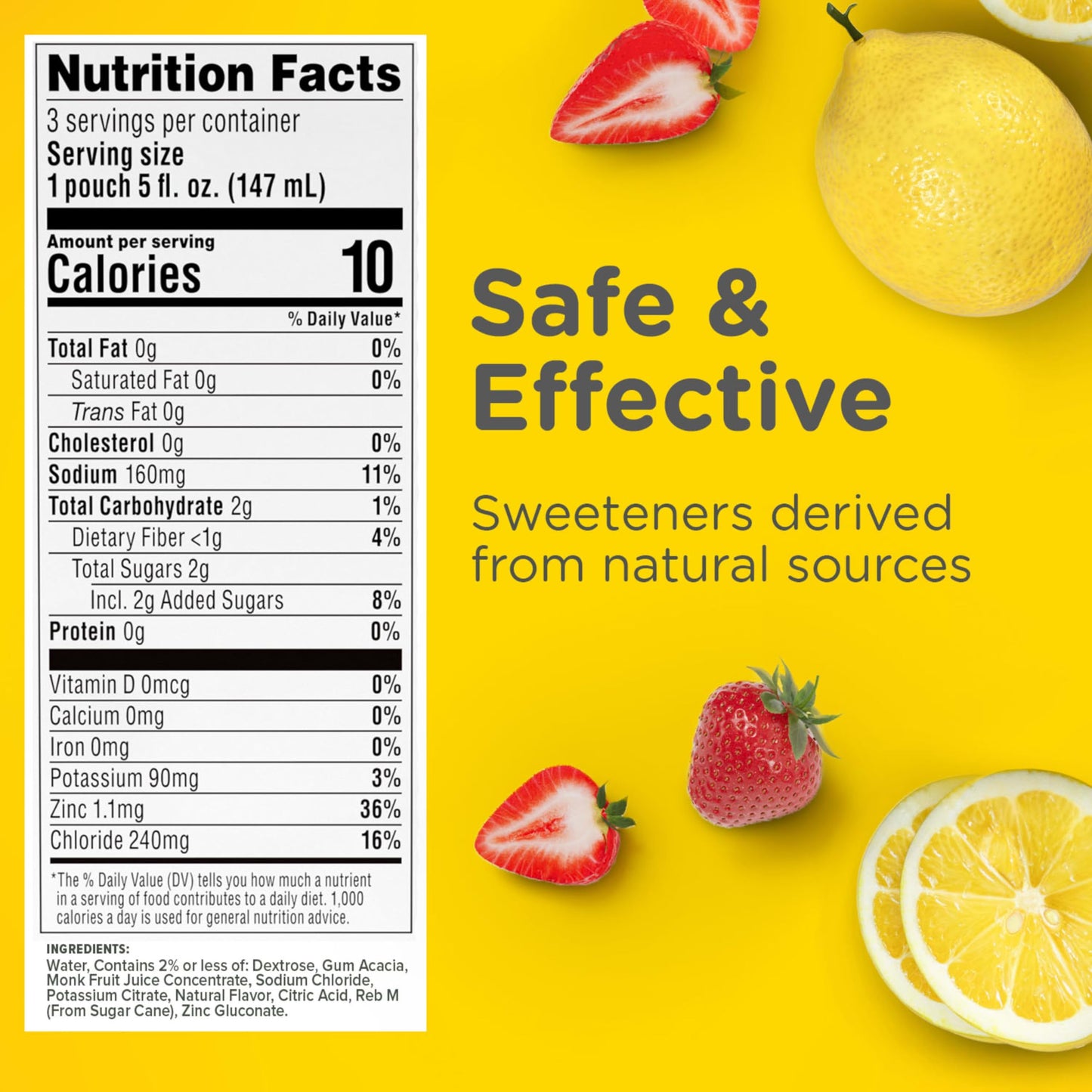 Zarbee's Kids Hydration Drink 3x5 fl oz
