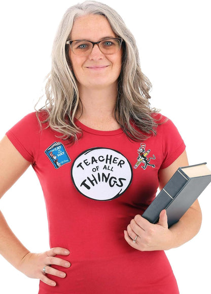 Patch Dr. Seuss Cat in the Hat Costume Patch Set for Teachers *T-Shirt NOT Included*