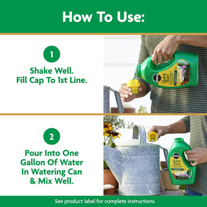Miracle-Gro Quick Start Plant Solution 48 oz
