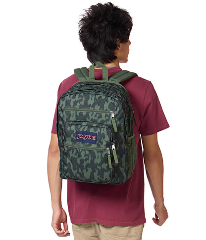 JanSport Laptop Backpack - Computer Bag with 2 Compartments, Ergonomic Shoulder Straps, 15” - Camo Illusion