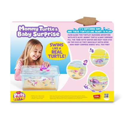 Pets Alive Mommy Turtle Surprise by ZURU Robot Pet Turtle