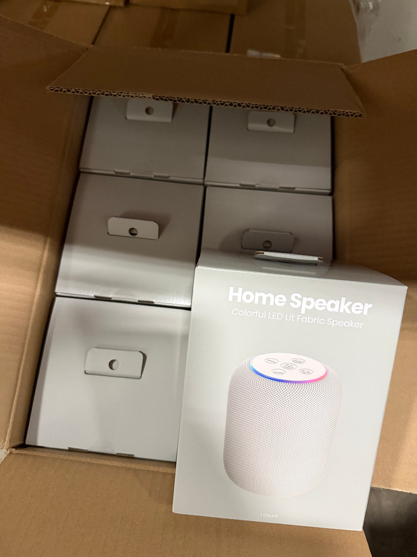 CASE OF 6 Home Speakers