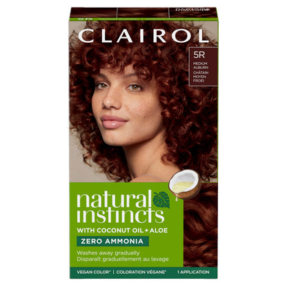 Clairol Natural Instincts, 5R Medium Auburn