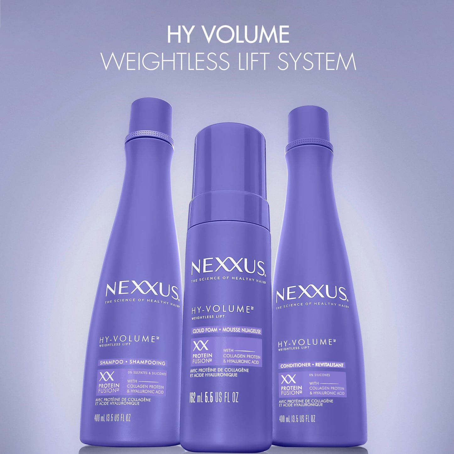 Nexxus Hy-Volume Hair Foam