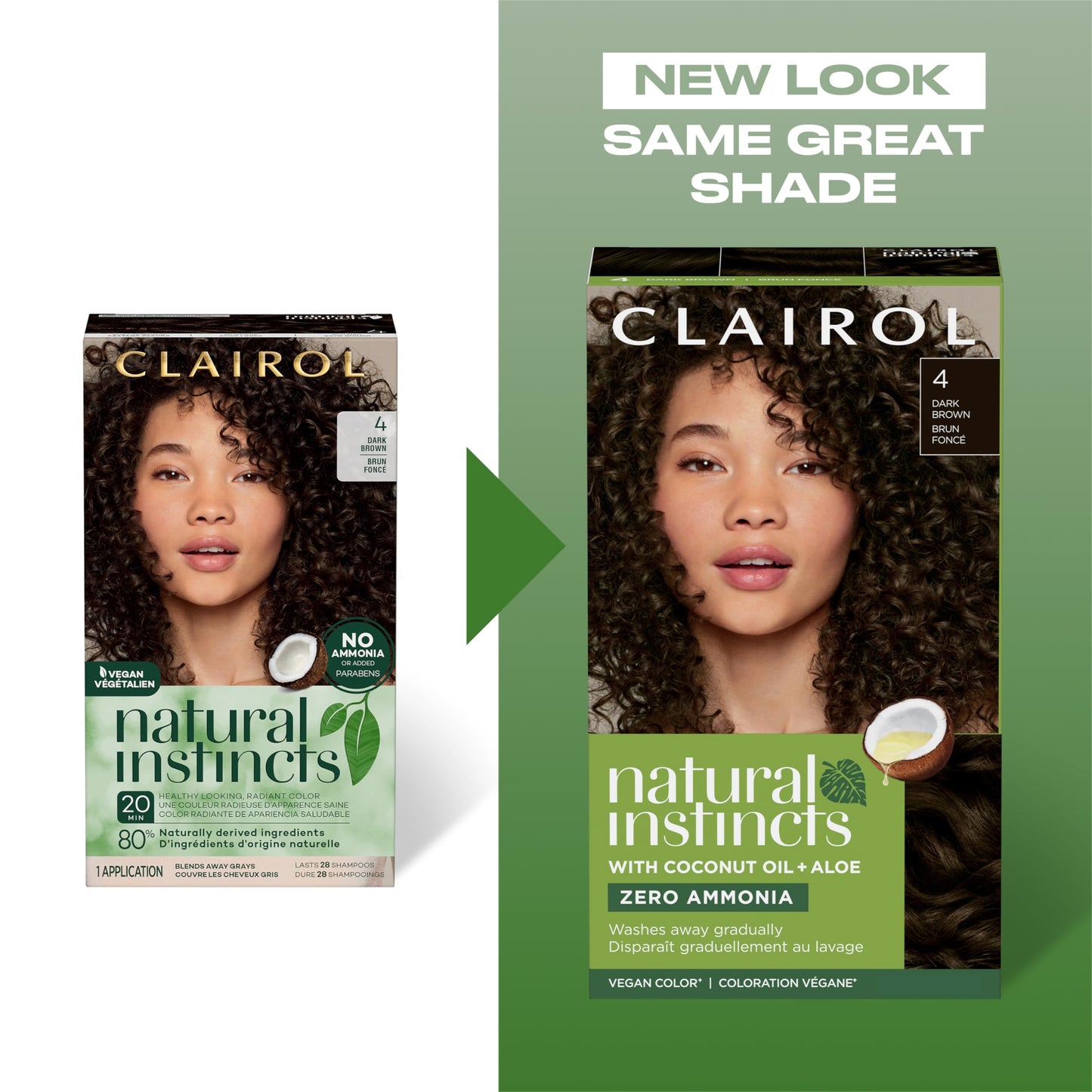 Clairol Natural Instincts, 5R Medium Auburn