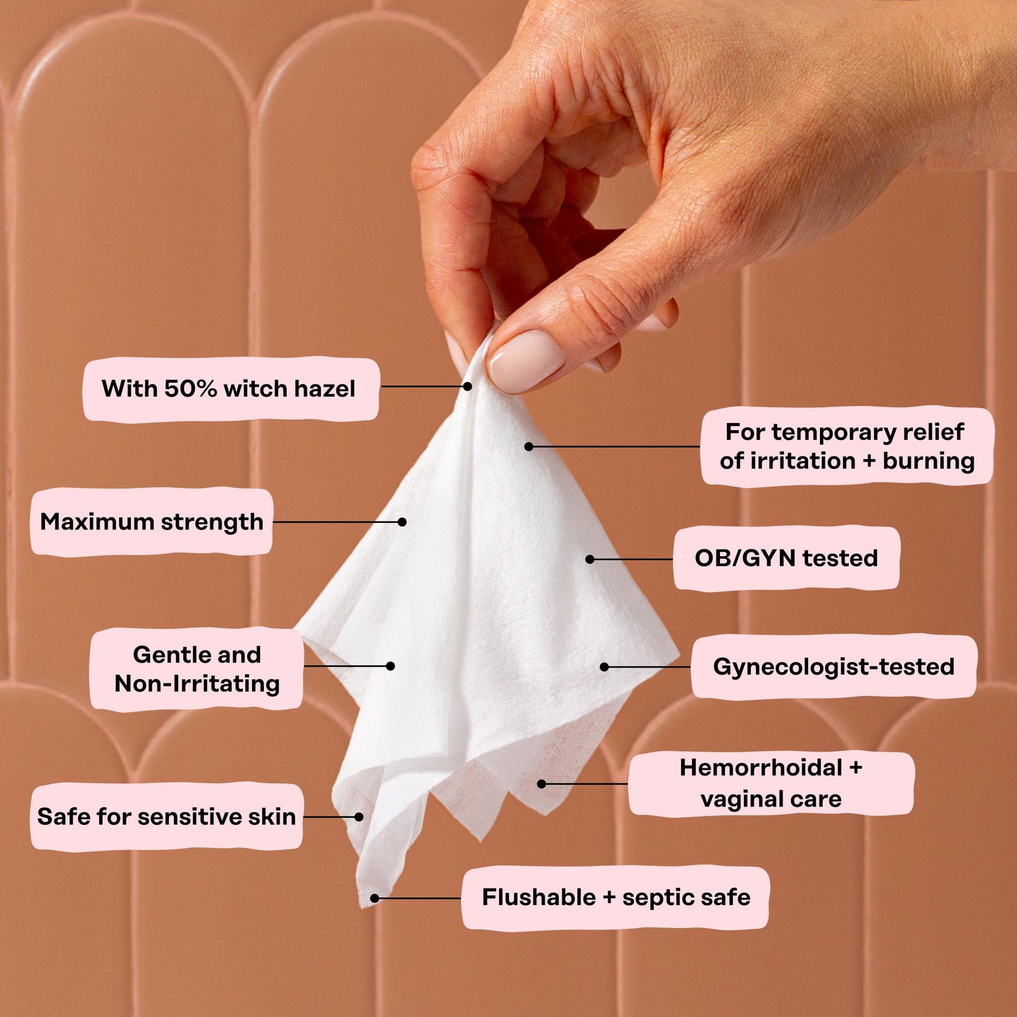 The Honey Pot Company - Feminine Wipes - 20ct