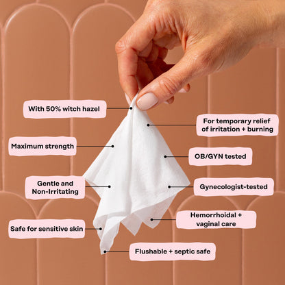 The Honey Pot Company - Feminine Wipes - 20ct