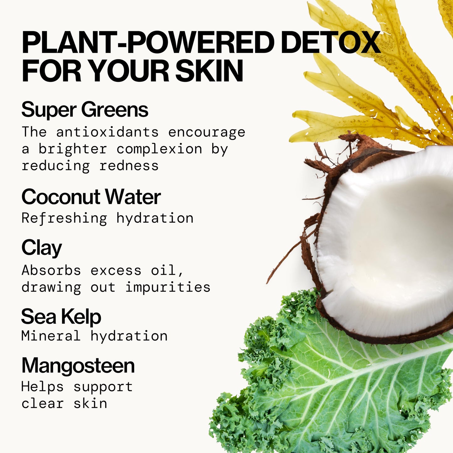 Pacifica Kale Detox Face Wash 5 oz