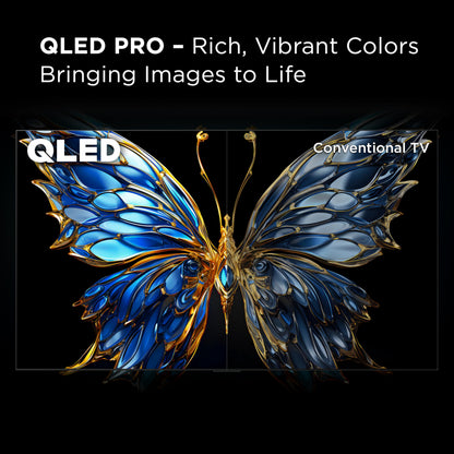 TCL 50-Inch Q65 QLED 4K UHD Smart TV with Google TV