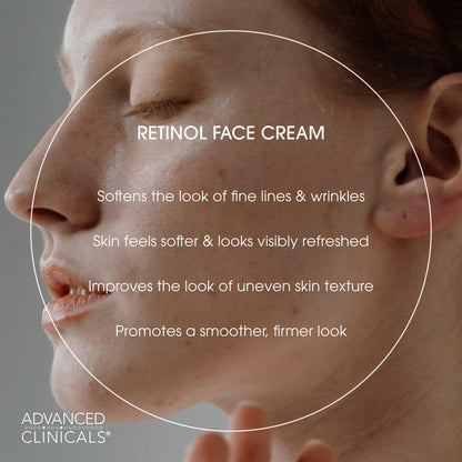Advanced Clinicals Retinol Face Moisturizer 2.5 oz