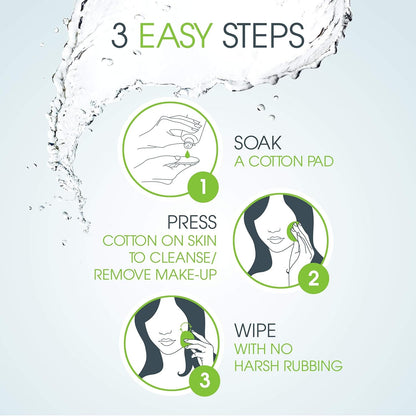 Pack of 2 Bioderma - Sebium H2O - Micellar Water - Facial Cleanser and Makeup Remover - Face Cleanser for Combination to Oily Skin
