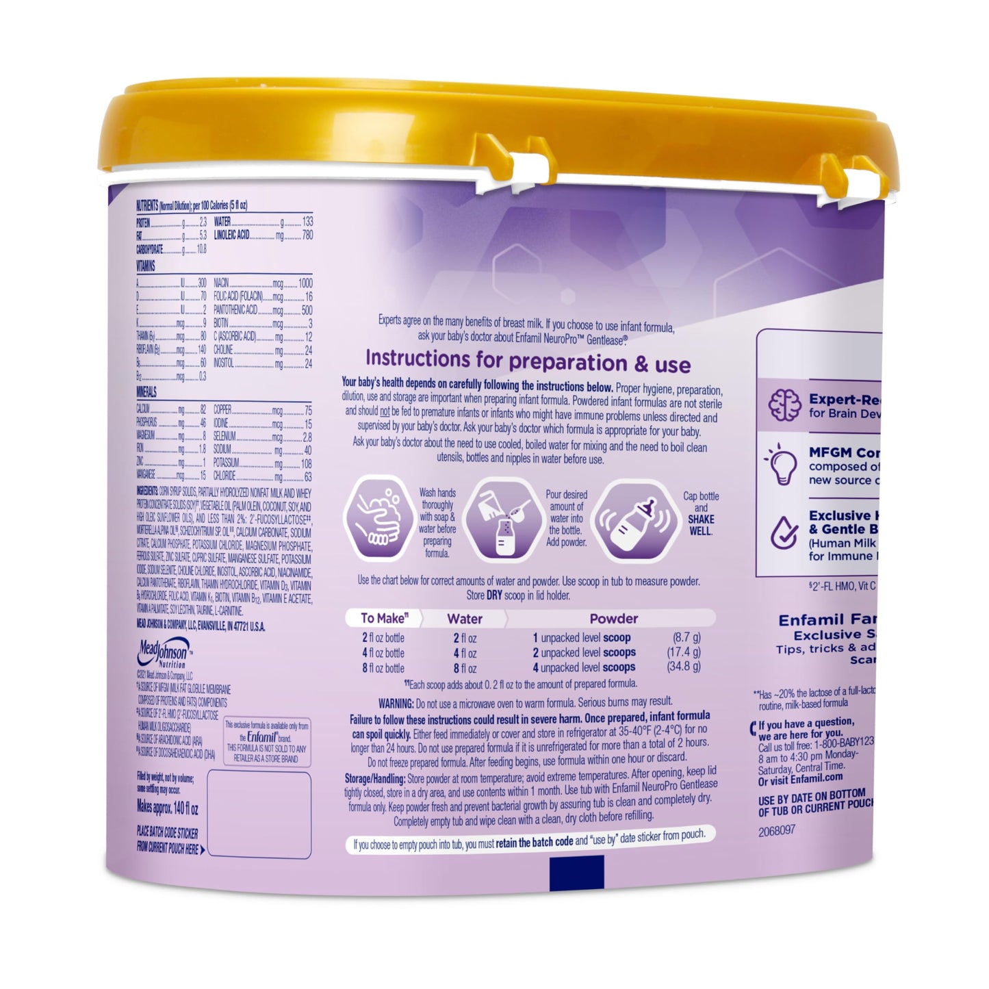 Enfamil NeuroPro Gentlease (BB 01 Apr 2027)