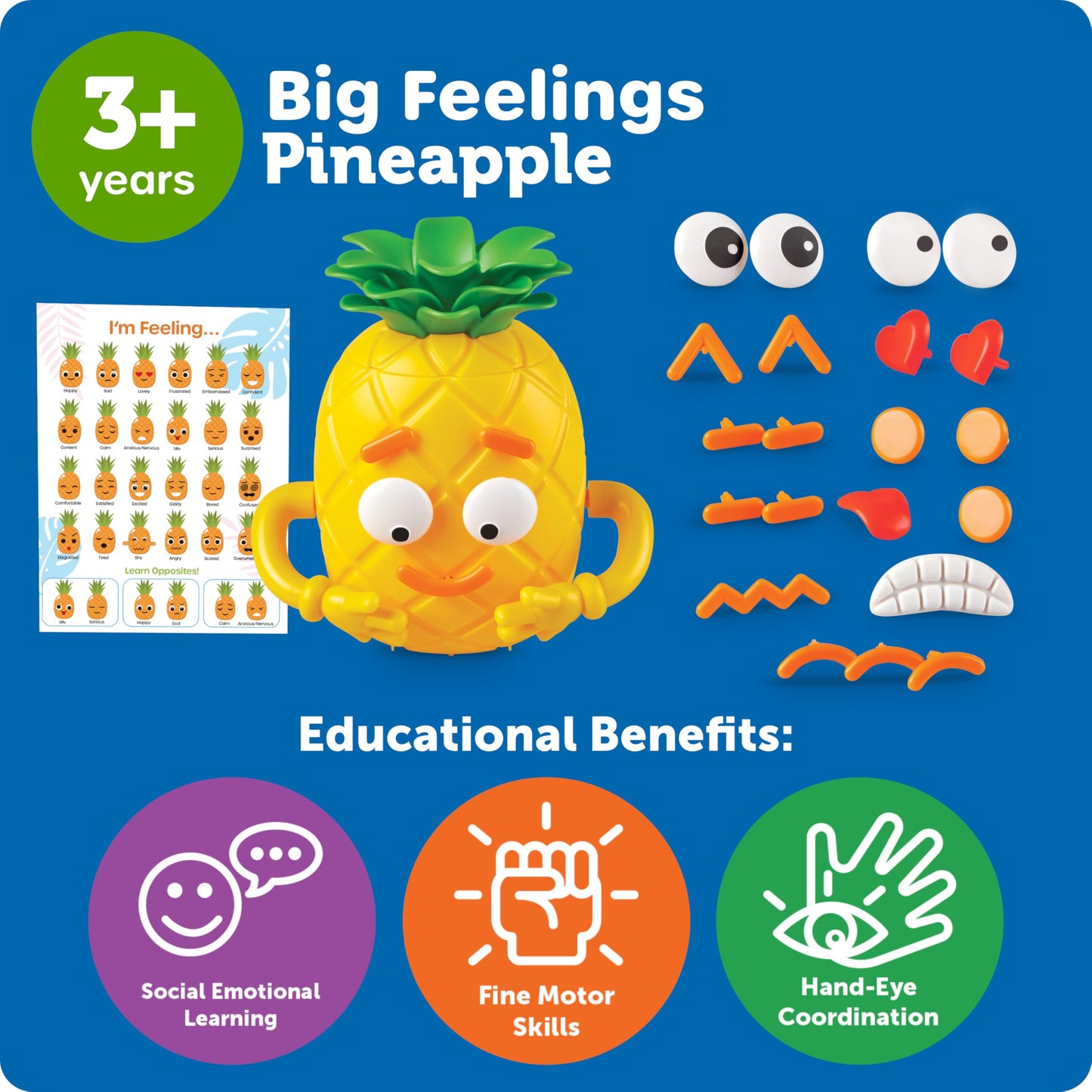 Learning Resources Big Feelings Pineapple