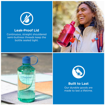 Nalgene 32 oz Narrow Mouth Water Bottle