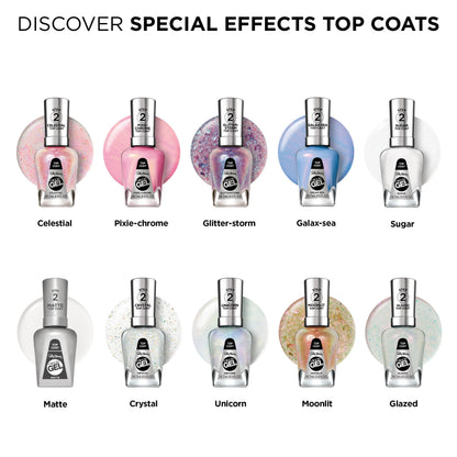 Miracle Gel Top Coat Nail Polish Pixie Chrome