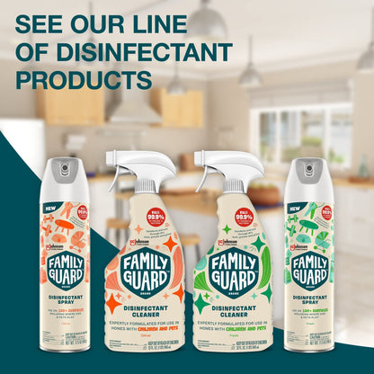 FamilyGuard Brand Disinfectant Cleaner 32 Oz