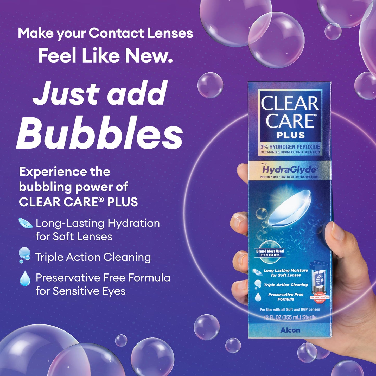 Clear Care Plus with Hydraglyde