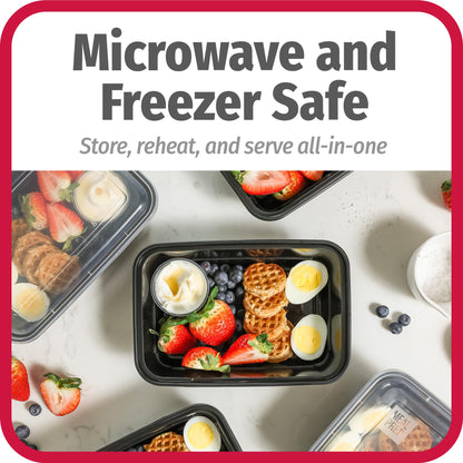 GoodCook Meal Prep Containers 10-Pack