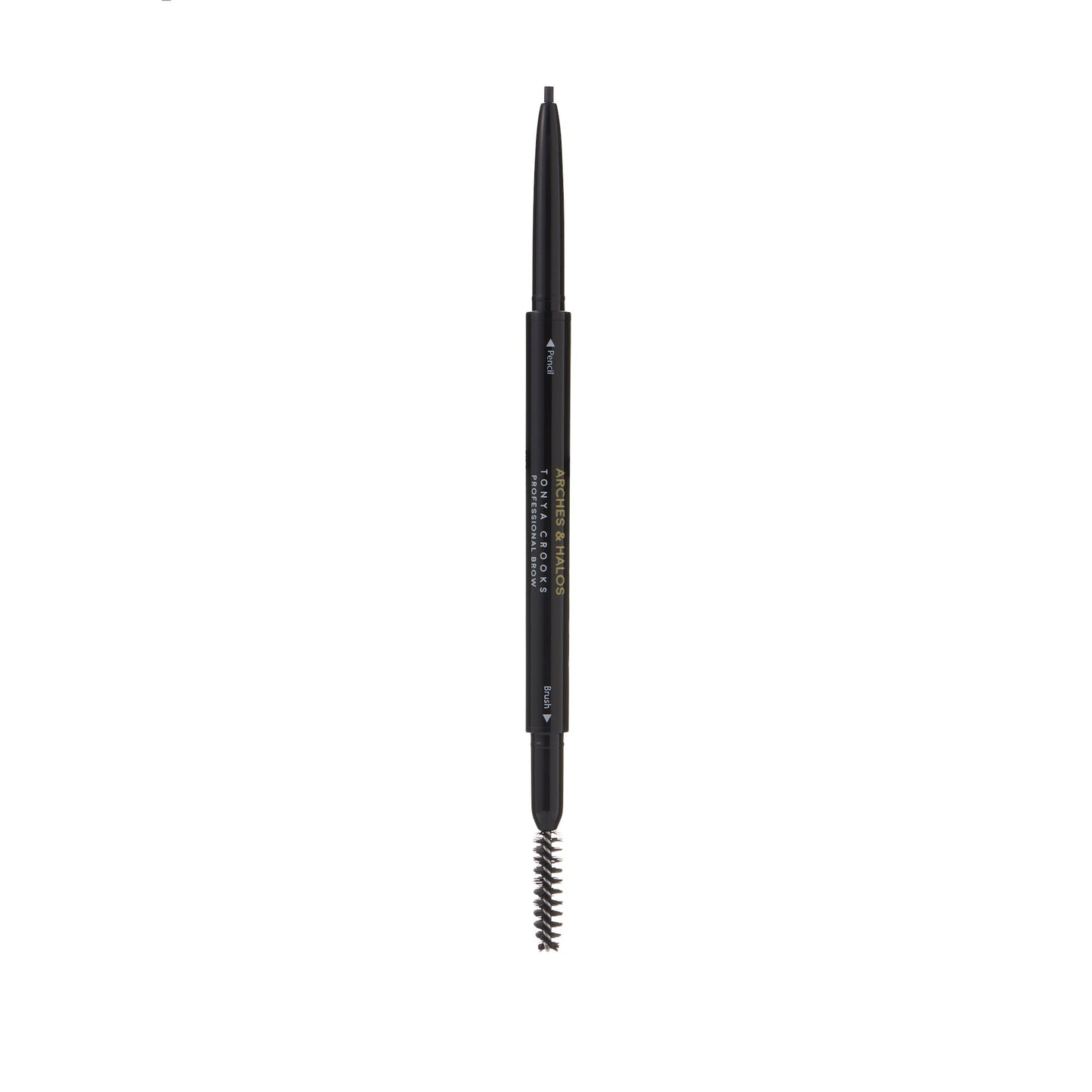 Arches & Halos Micro Defining Brow Pencil, Charcoal *Damaged Box*