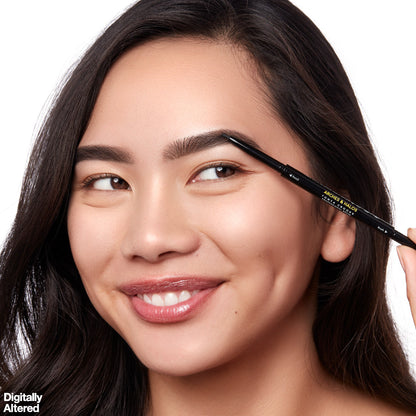 Arches & Halos Micro Defining Brow Pencil, Charcoal *Damaged Box*