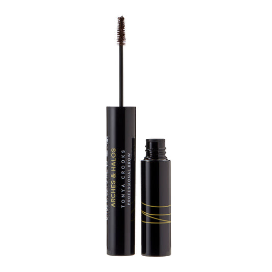 Arches & Halos Microfiber Tinted Brow Mousse, Warm Brown