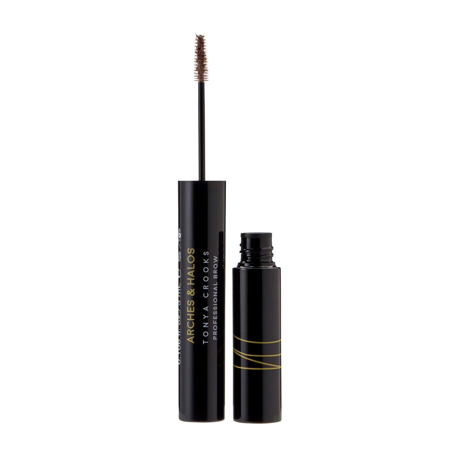 Arches & Halos Microfiber Tinted Brow Mousse, Neutral Brown