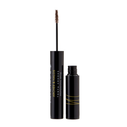 Arches & Halos Microfiber Tinted Brow Mousse, Neutral Brown