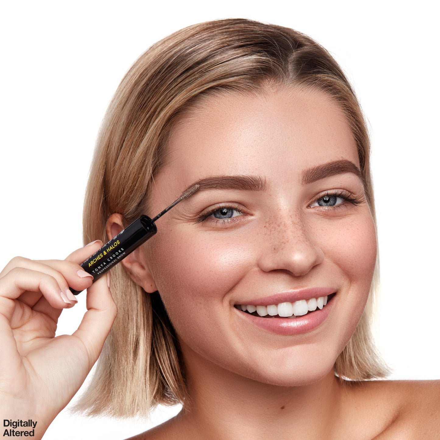 Arches & Halos Microfiber Tinted Brow Mousse, Neutral Brown