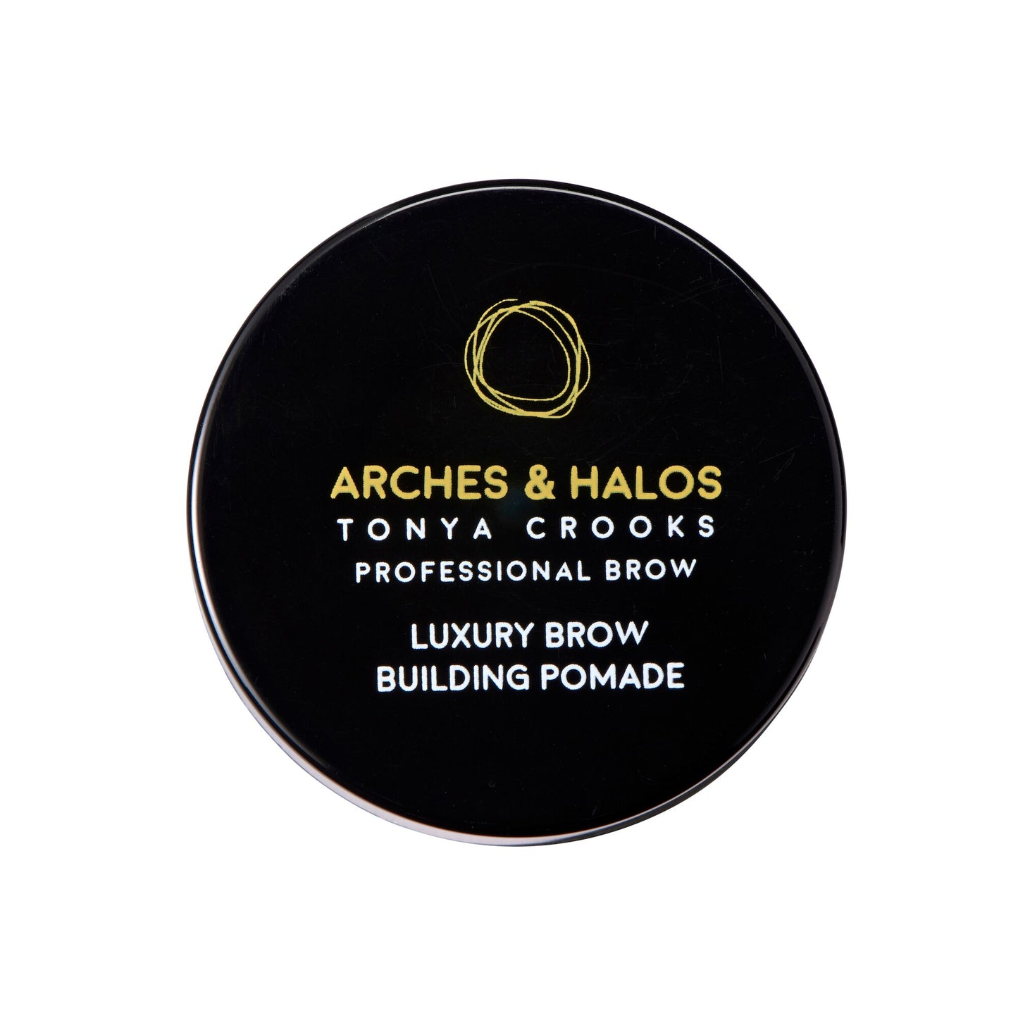 Arches & Halos Luxury Brow Building Pomade, Warm Brown