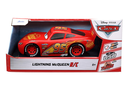 Jada Pixar Cars Lightning McQueen RC 1:24 Red