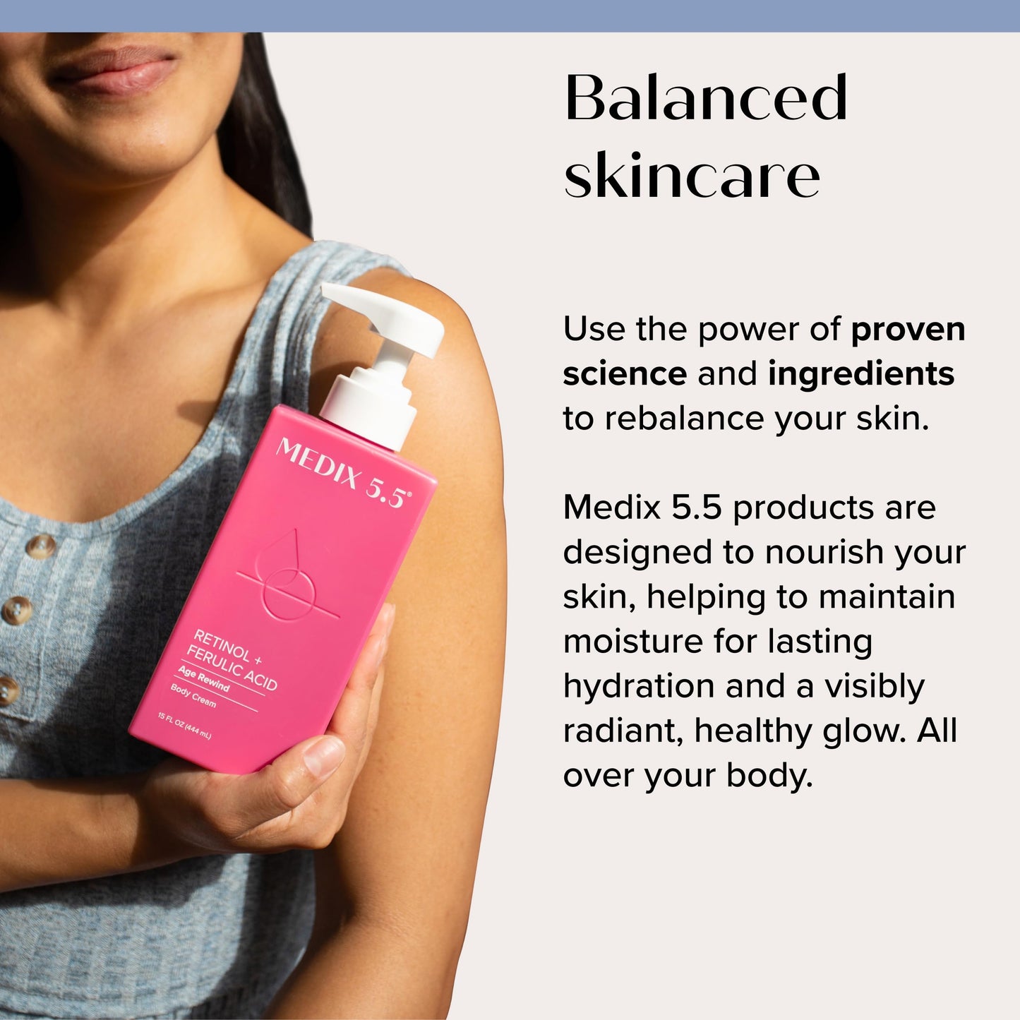 Medix 5.5 Retinol Body Lotion Firming Moisturizer