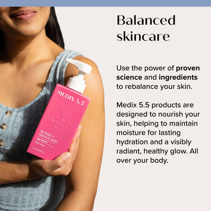 Medix 5.5 Retinol Body Lotion Firming Moisturizer