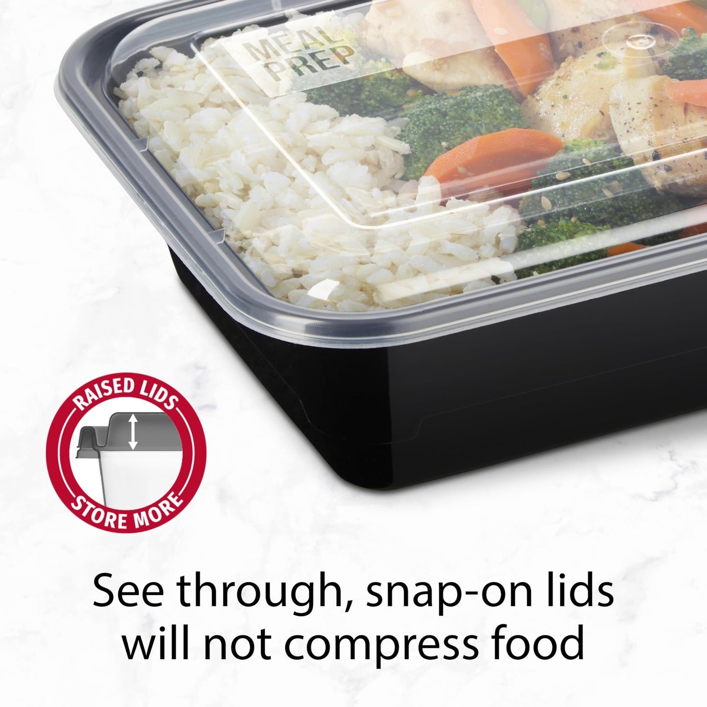 GoodCook Meal Prep Containers 10-Pack