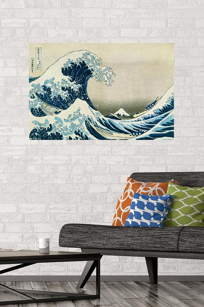 Trends International The Great Wave Wall Poster 22.375 x 34 In