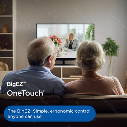 Philips BigEZ OneTouch Big Button Universal TV Remote, Easy to Use