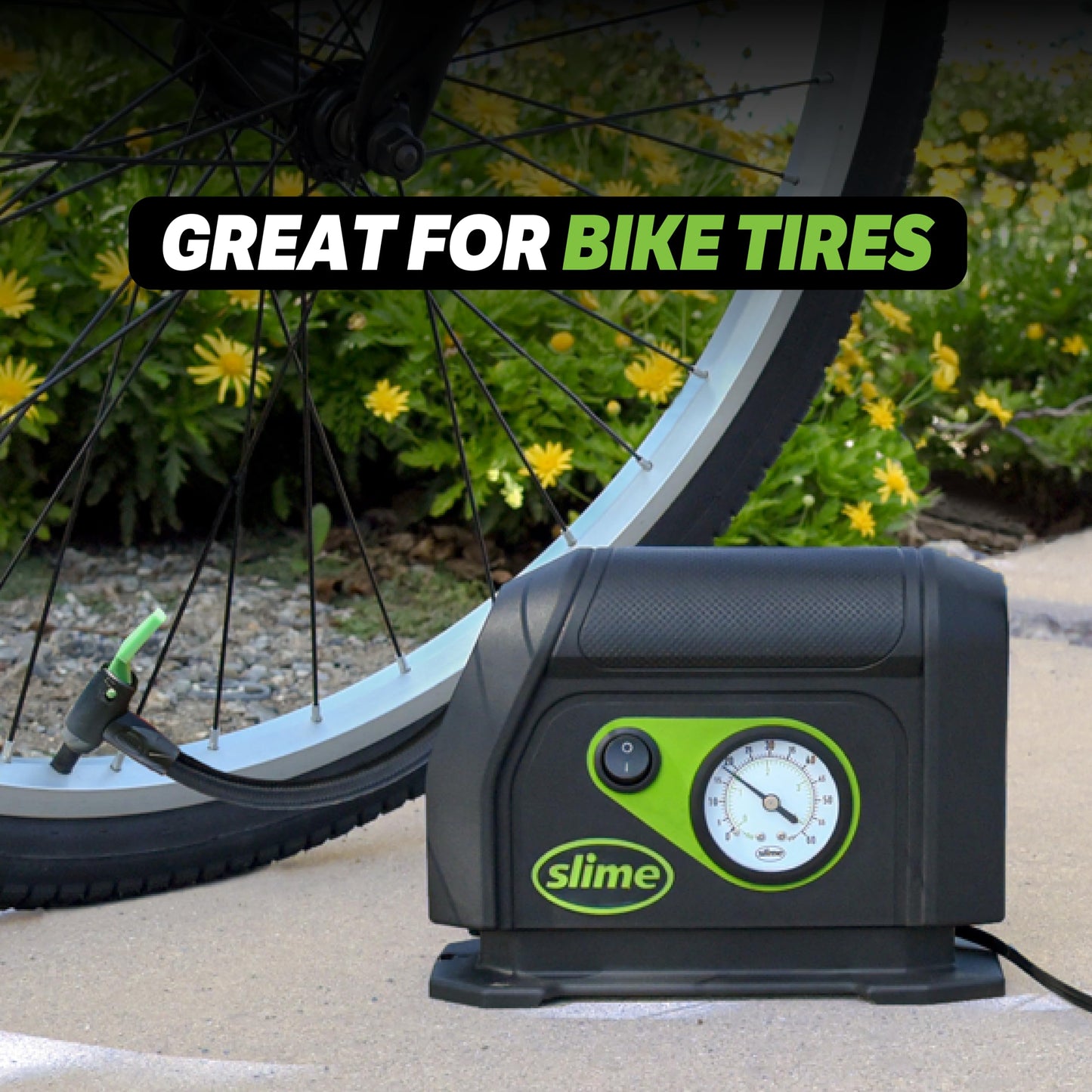 Portable Car Air Compressor 12V Power Adapter (Open Box)