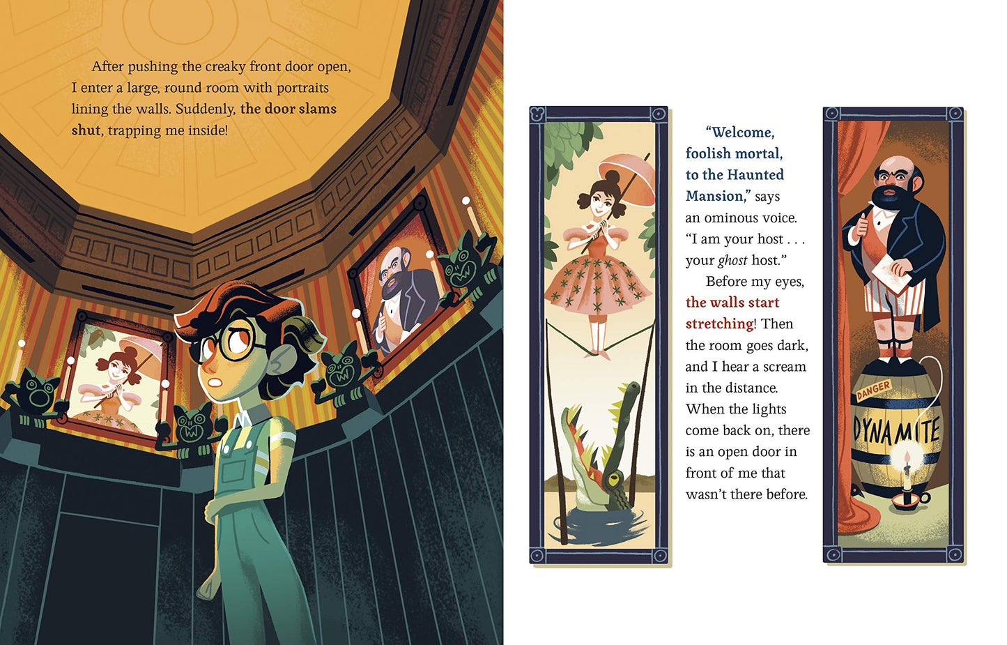 The Haunted Mansion (Disney Classic) (Little Golden Book)