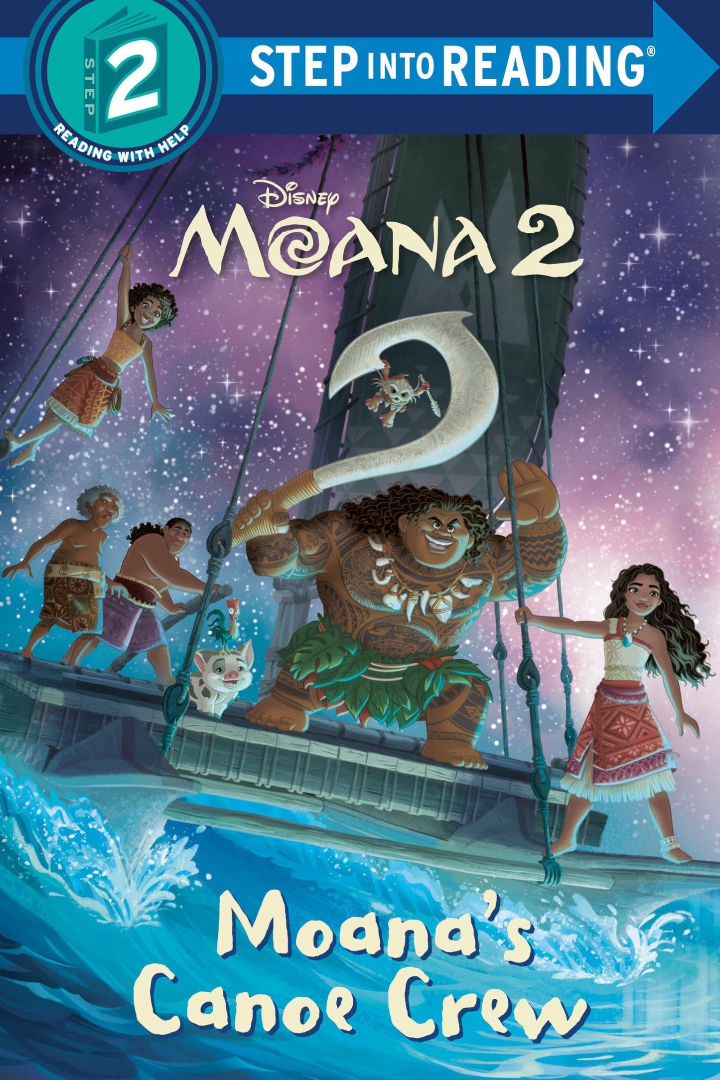 Moana's Canoe Crew (Disney Moana 2) (Step into Reading, Step 2)