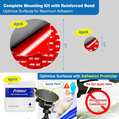 Adhesive Replacement Pads   4-Pack