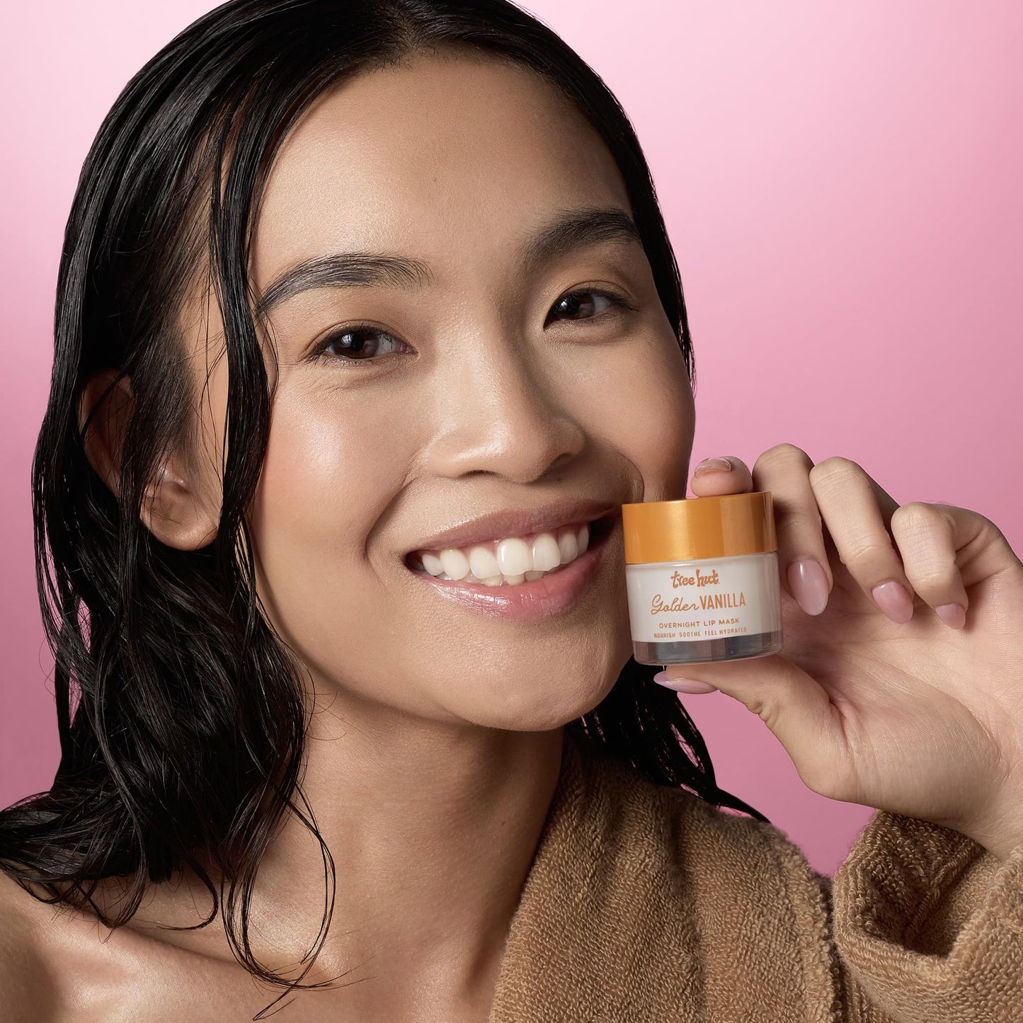 Tree Hut Overnight Lip Mask, Golden Vanilla, 0.6 oz