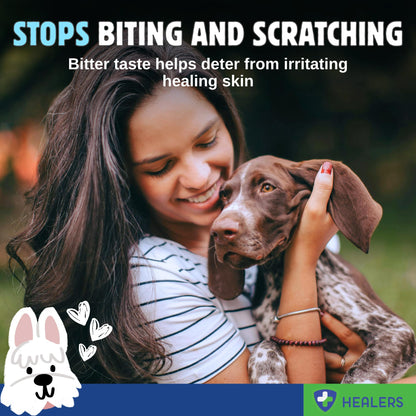 Healers Itch Relief Spray for Dogs (Damaged Box)