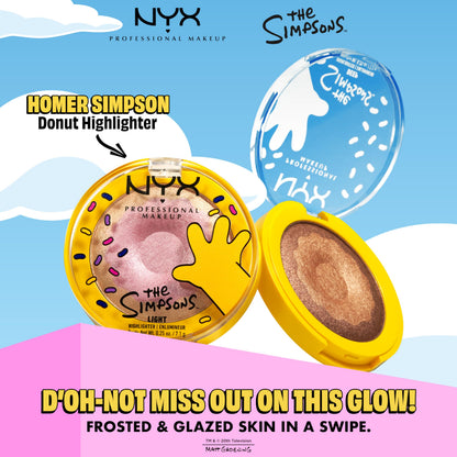 NYX Homer Simpson Donut Highlighter