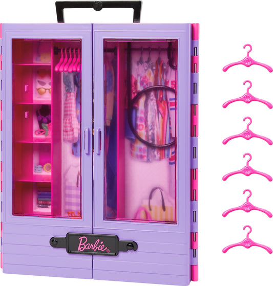Barbie Fashionistas Ultimate Closet & 6 Hangars
