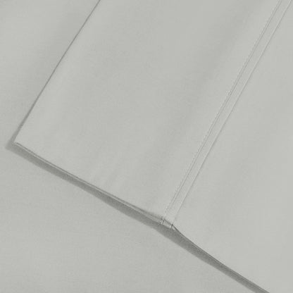 Superior Cotton Blend 600 Thread Count Pillowcases, Set of 2, Standard Size, Platinum