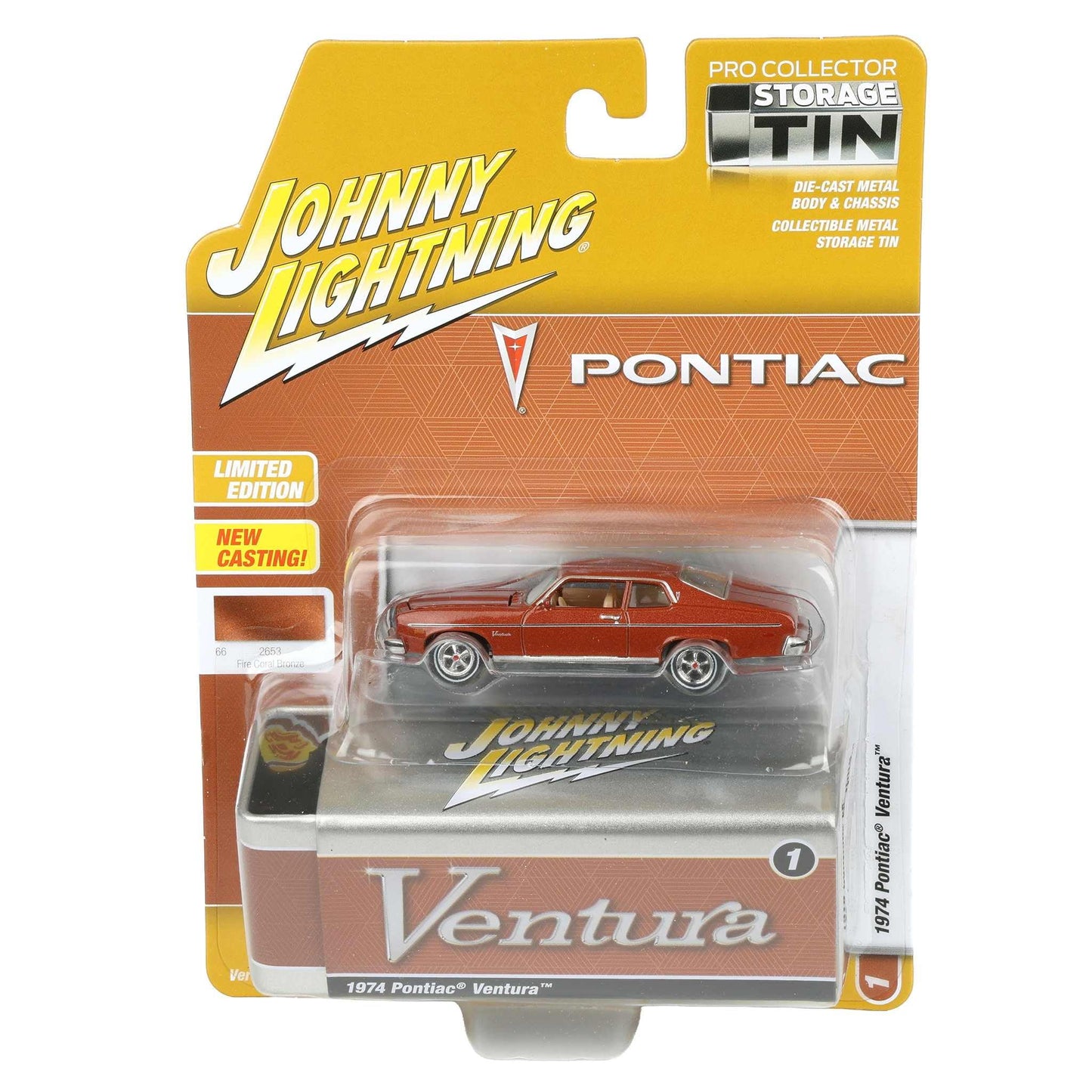 1974 Pontiac Ventura Diecast with Collector Tin