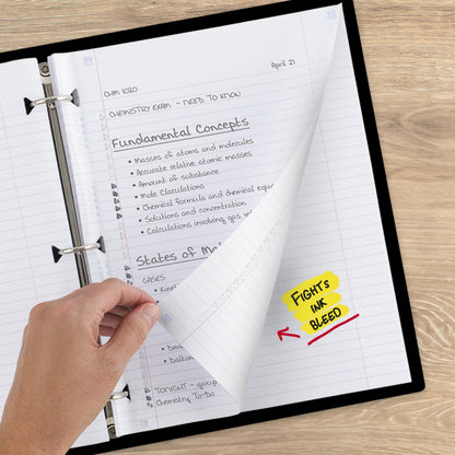 Five Star Loose Leaf Paper + Study App, College Ruled Filler Notebook Paper