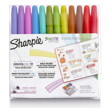 Sharpie Chisel Tip 24 Count