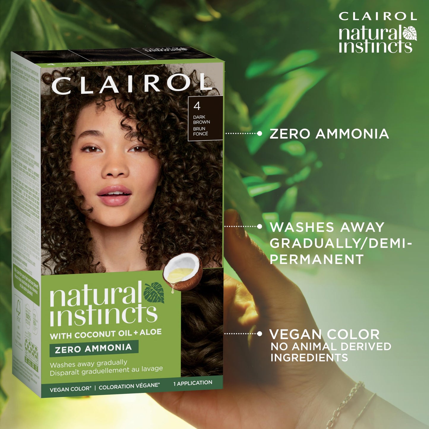 Clairol Natural Instincts, 5R Medium Auburn
