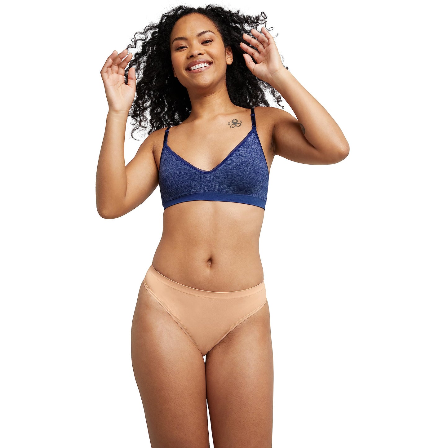 Hanes Women's 6pk Tagless Thongs 5/S
