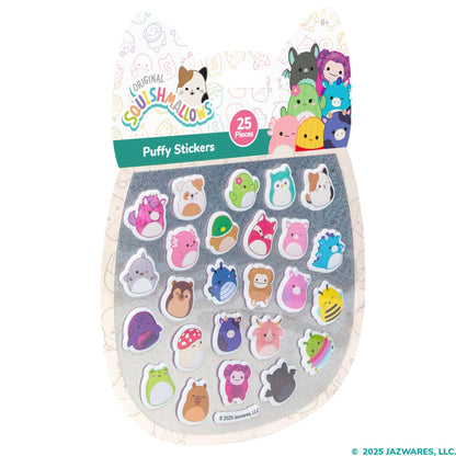 Horizon Group USA Puffy Sticker Playset for Kids, Squishy Squishmallows